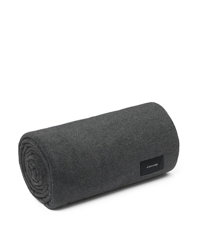 Karmameju - Himalaya Fleecetæppe - Dark Grey